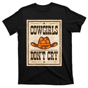 Cowgirls don't cry Horse T-Shirt