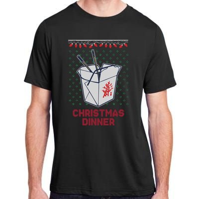 Christmas Dinner Adult ChromaSoft Performance T-Shirt