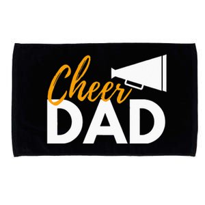 Cheer Dad Cheerleading Cheerleader Dad Cheer Competition Microfiber Hand Towel