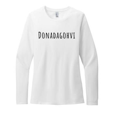 Cherokee Donadagohvi Womens CVC Long Sleeve Shirt