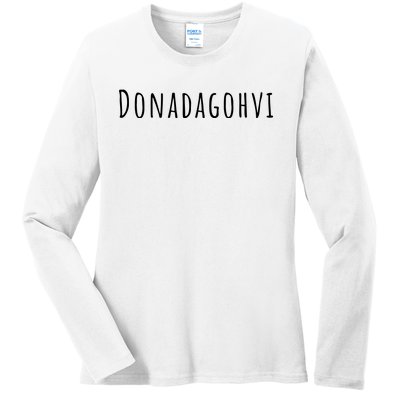 Cherokee Donadagohvi Ladies Long Sleeve Shirt