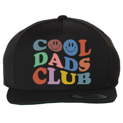 Cool Dads Club Funny Smile Colorful Fathers Day Wool Snapback Cap