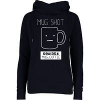 Coffee Drinker Womens Funnel Neck Pullover Hood