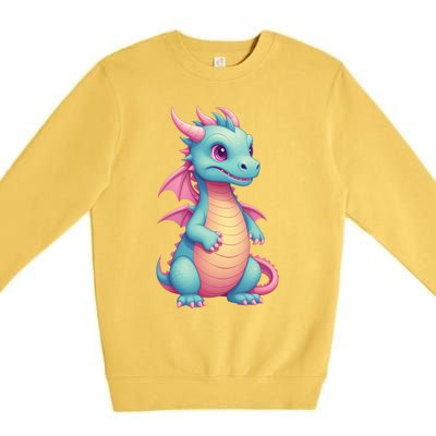 Cute Dragon Premium Crewneck Sweatshirt