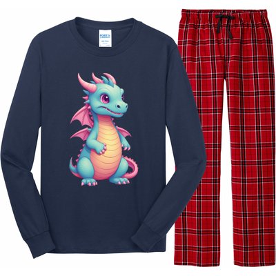 Cute Dragon Long Sleeve Pajama Set