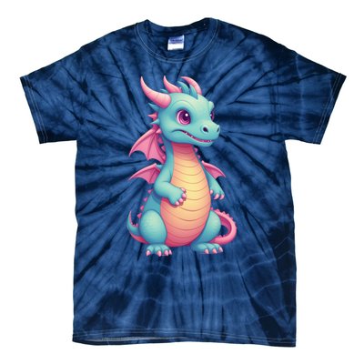 Cute Dragon Tie-Dye T-Shirt