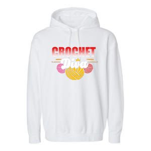 Crochet Diva Crocheter And Crocheting Lover Funny Gift Garment-Dyed Fleece Hoodie