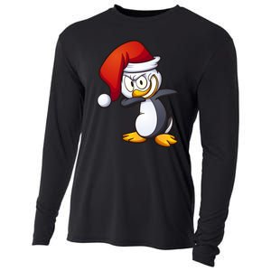 Christmas Dabbing Cooling Performance Long Sleeve Crew