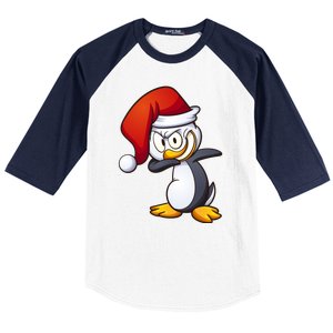 Christmas Dabbing Baseball Sleeve Shirt