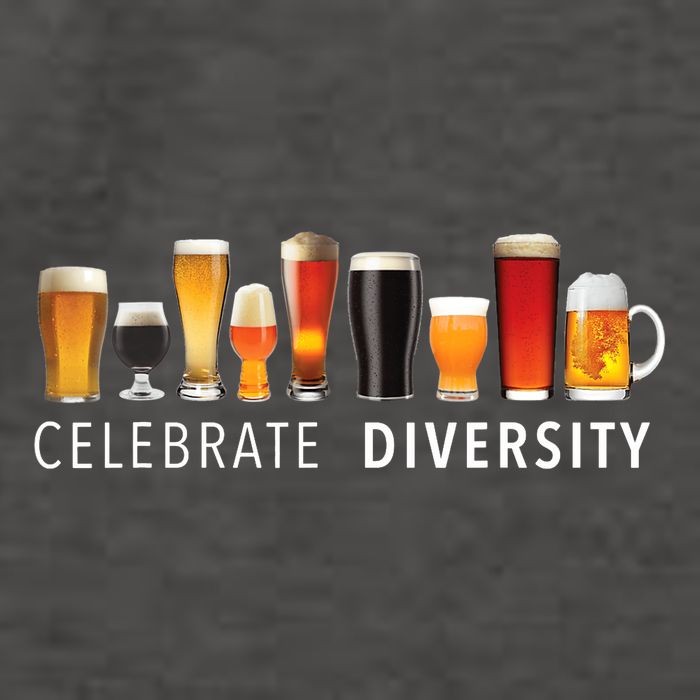 Celebrate Diversity Craft Beer Drinking Vector Backpack