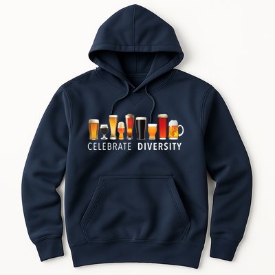 Celebrate Diversity Craft Beer Drinking Hoodie