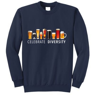 Celebrate Diversity Craft Beer Drinking Sweatshirt
