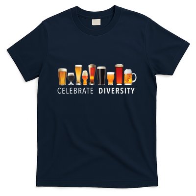Celebrate Diversity Craft Beer Drinking T-Shirt