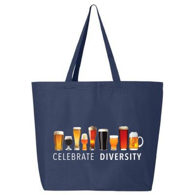 Celebrate Diversity Craft Beer Drinking 25L Jumbo Tote
