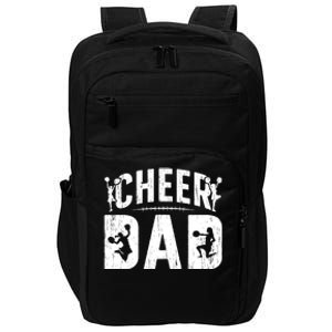 Cheer Dad Cheerleading Dad Of A Cheerleader Father Cool Gift Impact Tech Backpack