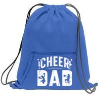 Cheer Dad Cheerleading Dad Of A Cheerleader Father Cool Gift Sweatshirt Cinch Pack Bag