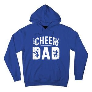 Cheer Dad Cheerleading Dad Of A Cheerleader Father Cool Gift Tall Hoodie