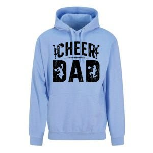 Cheer Dad Cheerleading Dad Of A Cheerleader Father Cool Gift Unisex Surf Hoodie