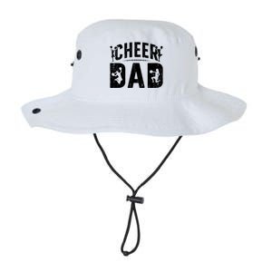 Cheer Dad Cheerleading Dad Of A Cheerleader Father Cool Gift Legacy Cool Fit Booney Bucket Hat