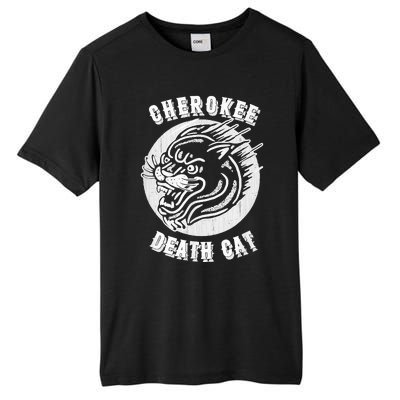 Cherokee Death Cat Cryptozoology Cryptid Folklore Gift Tall Fusion ChromaSoft Performance T-Shirt