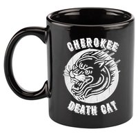 Cherokee Death Cat Cryptozoology Cryptid Folklore Gift 11oz C Handle Ceramic Mug