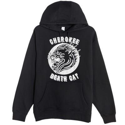 Cherokee Death Cat Cryptozoology Cryptid Folklore Gift Premium Pullover Hoodie
