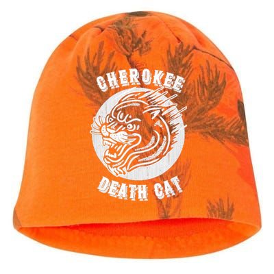 Cherokee Death Cat Cryptozoology Cryptid Folklore Gift Kati - Camo Knit Beanie