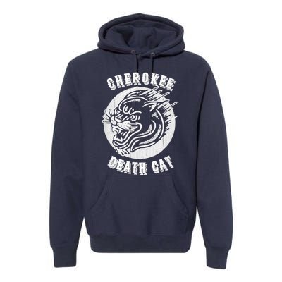 Cherokee Death Cat Cryptozoology Cryptid Folklore Gift Premium Hoodie