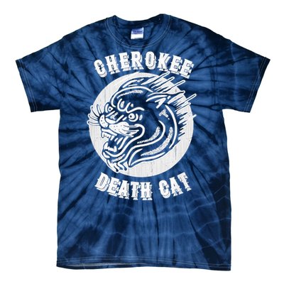 Cherokee Death Cat Cryptozoology Cryptid Folklore Gift Tie-Dye T-Shirt