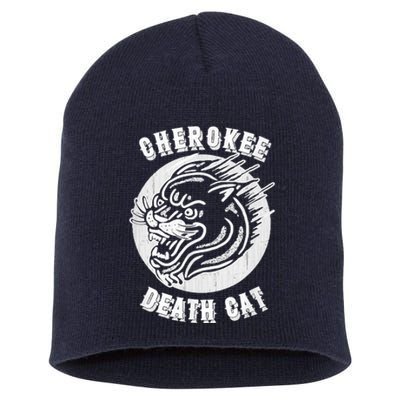 Cherokee Death Cat Cryptozoology Cryptid Folklore Gift Short Acrylic Beanie