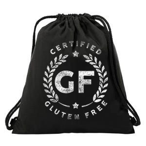 Celiac Disease Certified Gluten Free Drawstring Bag