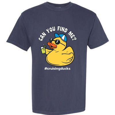 Cruising Ducks, Can You Find Me?, Cruise Duck Garment-Dyed Heavyweight T-Shirt