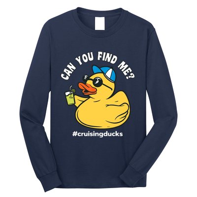 Cruising Ducks, Can You Find Me?, Cruise Duck Long Sleeve Shirt