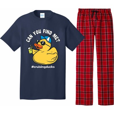 Cruising Ducks, Can You Find Me?, Cruise Duck Pajama Set