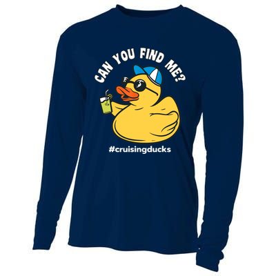 Cruising Ducks, Can You Find Me?, Cruise Duck Cooling Performance Long Sleeve Crew