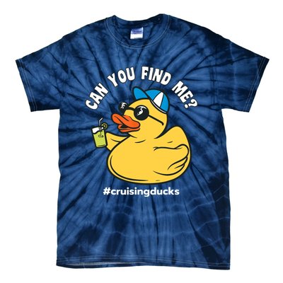 Cruising Ducks, Can You Find Me?, Cruise Duck Tie-Dye T-Shirt