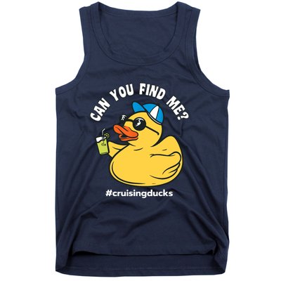 Cruising Ducks, Can You Find Me?, Cruise Duck Tank Top