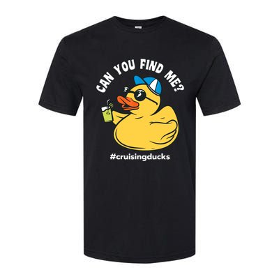 Cruising Ducks, Can You Find Me?, Cruise Duck Softstyle CVC T-Shirt