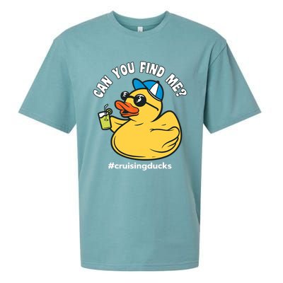 Cruising Ducks, Can You Find Me?, Cruise Duck Sueded Cloud Jersey T-Shirt