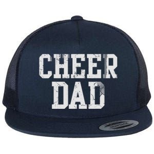 Cheer Dad Cheer leading Cheer Leading Dad Father Flat Bill Trucker Hat