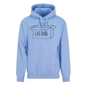 Cat Dad Unisex Surf Hoodie