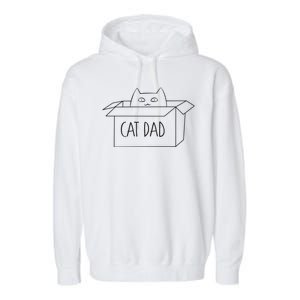 Cat Dad Garment-Dyed Fleece Hoodie