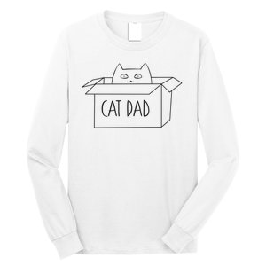 Cat Dad Long Sleeve Shirt