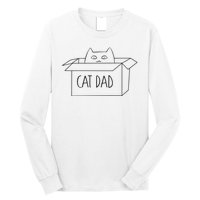 Cat Dad Long Sleeve Shirt