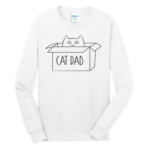 Cat Dad Tall Long Sleeve T-Shirt