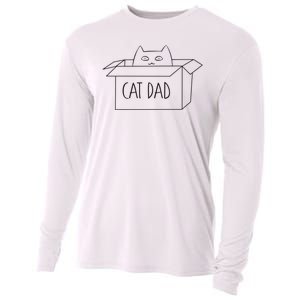 Cat Dad Cooling Performance Long Sleeve Crew