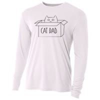 Cat Dad Cooling Performance Long Sleeve Crew