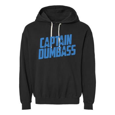 Captain Dumbass Garment-Dyed Fleece Hoodie