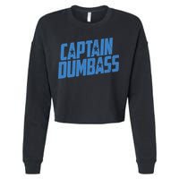 Captain Dumbass Cropped Pullover Crew