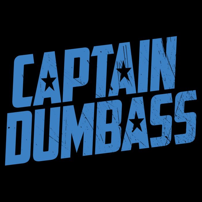 Captain Dumbass Cropped Pullover Crew